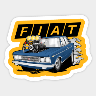 fiat 125 Sticker